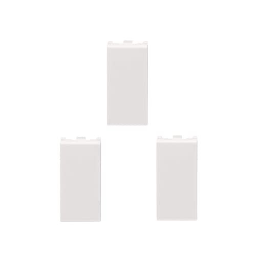 Anchor by Panasonic 66101 Roma Urban Modular 1M 10 AX V0 Grade Polycarbonate One-Way Switch (White, Pack of 3)