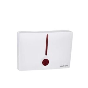 Anchor by Panasonic Mantra Door Bell for Home and Office (Pack of 1, White)