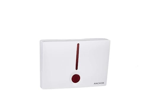 Anchor by Panasonic Mantra Door Bell for Home and Office (Pack of 1, White)