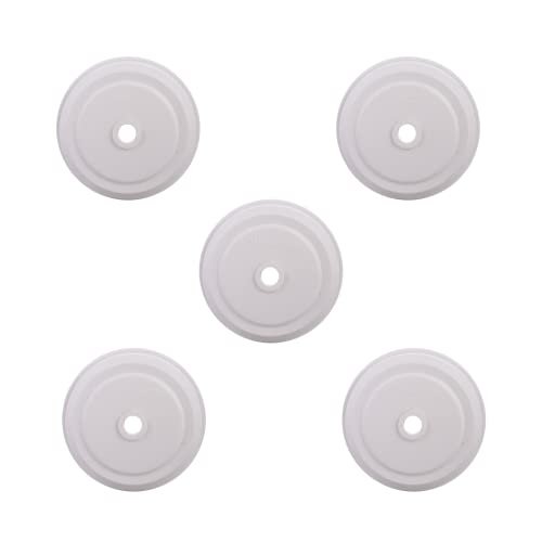 Anchor 39017 Ceiling Rose Pilot 2 Plate WH, White (Pack of 5)