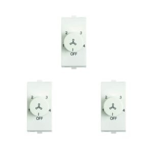 Anchor by Panasonic 65301 Penta Modular 1M 100 W Polycarbonate Tiny Step Regulator (White, Pack of 3)