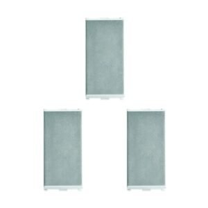 Anchor by Panasonic Roma Urban Modular 66101S_20 240 V Polycarbonate 1M 10AX One-Way Switch (Silver, Pack of 3)