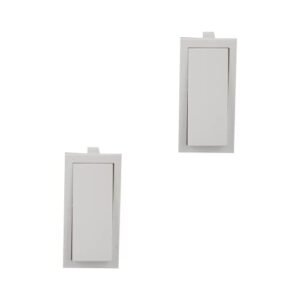Anchor by Panasonic Roma Classic 1 Module 20A One Way Switch, Heavy Duty Switch for Inductive Loads - Motors, Fans, Appliances, White Switch, (21066-2)