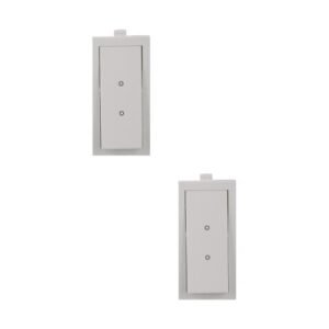 ANCHOR Roma 2-Way Switch 21022, White, 10 amp 240V (Pack of 2), Toggle, 2_Way
