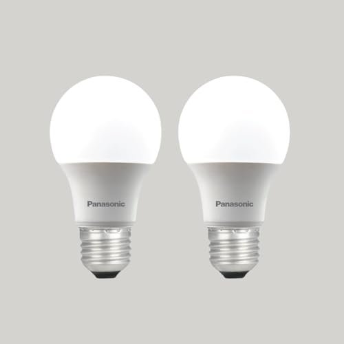 Panasonic Dura Saver 9W Bulb, E27 LED Bulb Base For Home & Office, 1 Year Warranty, Energy Efficiet, 6500K Cool Daylight (Pack of 2)