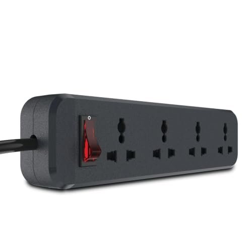 ANCHOR By Panasonic Powerstrip with 4 Sockets, 1 ON/Off Switch, 1.5 Metre, 6A, 240V AC, Pack of 2 - Image 2
