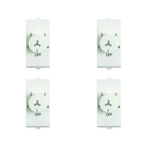 Anchor by Panasonic 65301 Penta Modular 1M 100 W Polycarbonate Tiny Step Regulator (White, Pack of 4)