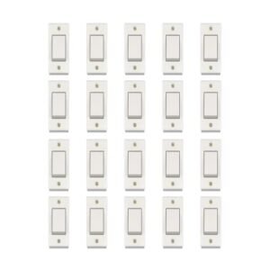 anchor by panasonic Penta 6A, 1Way Switch Deluxe (38194) (Pack Of 20)