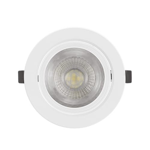 Panasonic 9W LED Swivel Downlight, Recessed Downlight for False Ceiling, Cutout 90mm, Warm White Light (PDLM40093) - Image 3