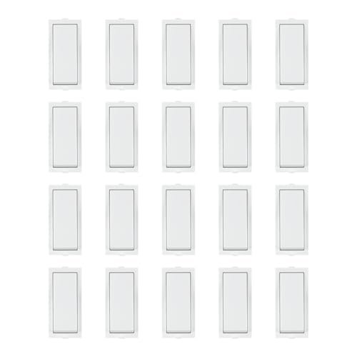 Anchor by Panasonic Roma Classic 10AX 1 Way Switch for Electric Board (White, 21011-20)