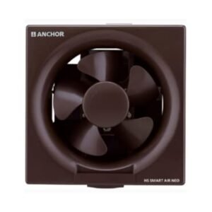 anchor by panasonic HS Smart Air Neo 200mm, High Speed Motor Exhaust Fan For Kitchen, Bathroom With 1800 Rpm (Brown, 1 Piece) (14183BR / 13073BR)