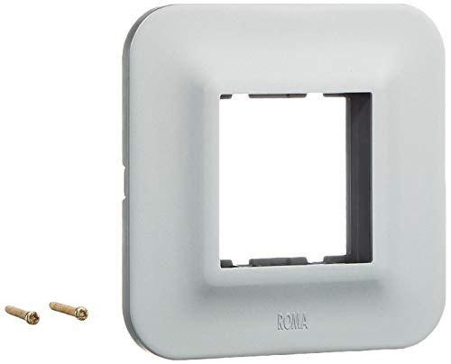 Anchor By Panasonic 66802SL Roma Urban Modular Polycarbonate 2M Curve (Silver, Pack of 10)
