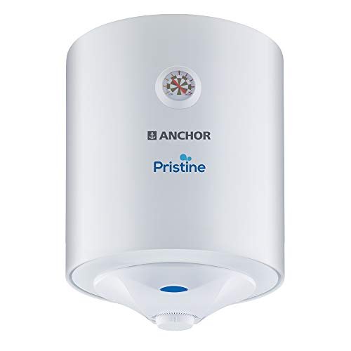 Anchor by Panasonic Pristine 25L Storage Water Heater (White) with Inlet/outlet Pipe