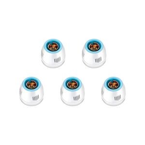 Anchor by Panasonic 6A Batten Lamp Holder fancy type 240V (White, Pack of 5)