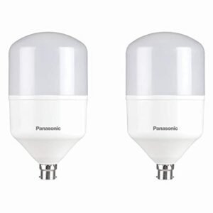 Panasonic Base B22 30-Watt LED Bulb (Pack of 2, Cool Day Light, White)