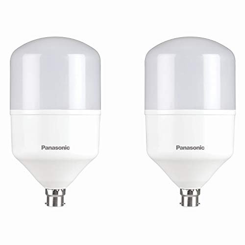 Panasonic Base B22 30-Watt LED Bulb (Pack of 2, Cool Day Light, White)