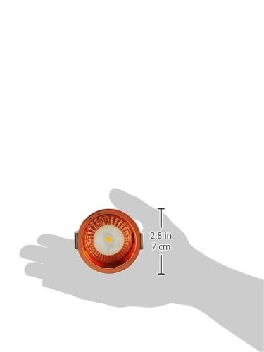 Panasonic 7 Watt Deep Recessed COB False Ceiling Light, Recessed Downlight for Home, Shop, Museum, Restaurant with 56mm Cutout, Rose Gold Reflector, Warm White Light (PDLM43073) - Image 3
