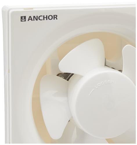 anchor by panasonic Smart Air Neo 200mm, High Speed Motor Exhaust Fan For Kitchen, Bathroom With 1300 Rpm (White, 1 Piece) (14180WH / 13048WH) - Image 3