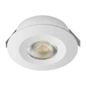 Panasonic 2 Watt Spotlight, for False Ceiling, Energy Efficient, Cutout 35mm, Surge Protection, 15000+ Hrs Lifespan (PSPM01023R1)