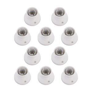 Anchor 38538 Batten Holder PVC Ring WH, White (Pack of 10)