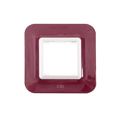 Anchor By Panasonic 66802OMS Roma Urban Modular Polycarbonate 2M Curve (Oriental Maroon, Pack of 1)