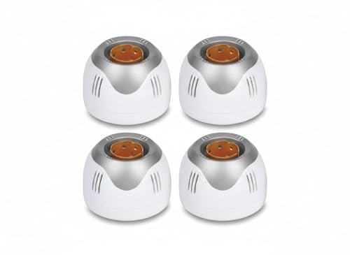 CONA Glowbe Modular Bulb Holder Batten Type, Ideal for Wall Mount ??? White (Pack of 4) - Image 2