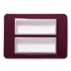 Anchor By Panasonic 66812OMS Roma Urban Modular Polycarbonate 12M Curve (Oriental Maroon, Pack of 5)
