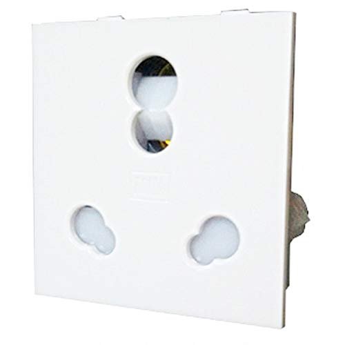 The Name Is Enough Polycarbonate 20 A and 10A Twin Socket (White) - Image 2