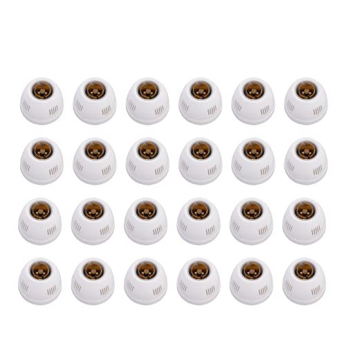 Anchor by Panasonic 6A Batten Lamp Holder fancy type 240V (White, Pack of 30)