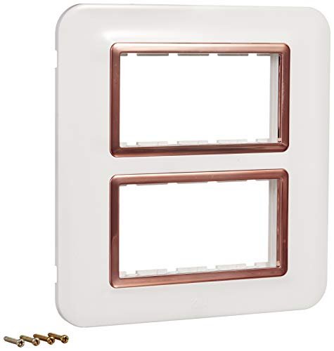 Anchor By Panasonic 66888WHC Roma Urban Modular Polycarbonate 8M Curve (Copper White, Pack of 5)