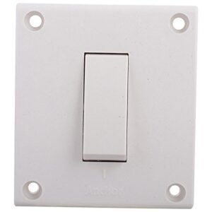 Anchor 38477 Penta Capton 1 -Way Switch WH, 20 Amp, White