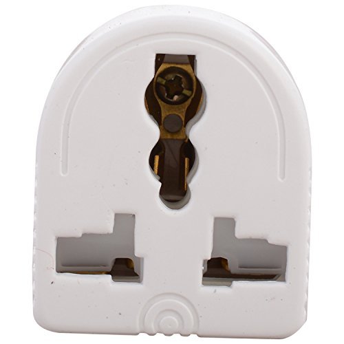 Anchor Polycarbonate Pearl Multi Plug (White, 6/10/13 A)