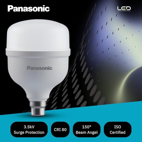 Panasonic 50W B22 LED Cool Day Light Bulb, Pack of 1, (PBUM04507-pk1) - Image 3
