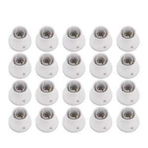 Anchor by Panasonic Penta Batten Holder White ??? Shockproof & Heat-Resistant, Long Life B22 Bulb Holder (38538-20)