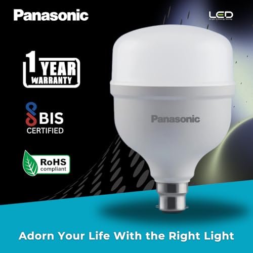 Panasonic 50W B22 LED Cool Day Light Bulb, Pack of 1, (PBUM04507-pk1) - Image 2