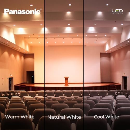 Panasonic 9W LED Swivel Downlight, Recessed Downlight for False Ceiling, Cutout 90mm, Warm White Light (PDLM40093) - Image 6
