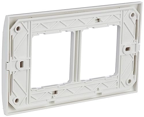 ANCHOR Roma Polycarbonate 4 Module Tresa Plate (Standard Size, White) (Pack of 4) - Image 2