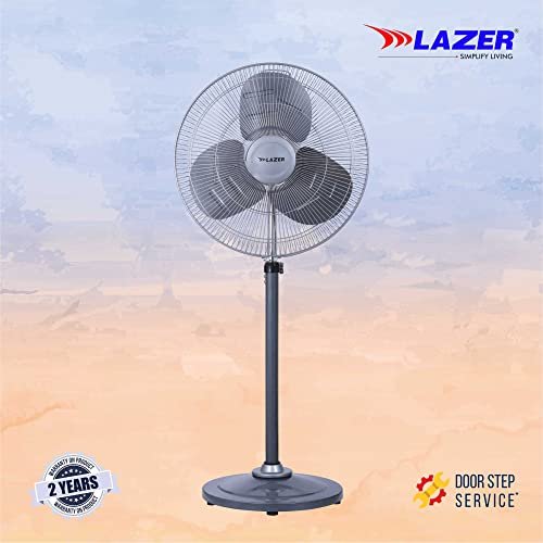 Lazer Sukhoi DLX 500mm Farrata Pedestal Fan (Marvel Grey) - Image 3
