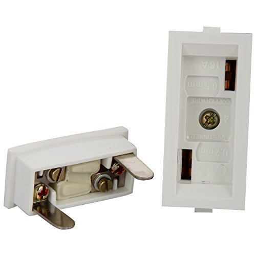 Anchor Roma Polycarbonate Fuse Unit (White, 10 and 16A, 240V) - Image 3