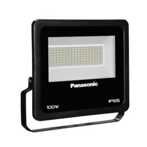 Panasonic 100W LED Flood Light | IP65 & IK07 Water Proof Protection and Imapct Proof Outdoor Light | 440V High Voltage Protection | 6500k Cool White (Pack of 2)