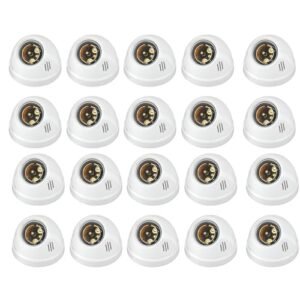 Anchor by Panasonic 6A Angle Lamp Holder fancy type 240V (Ivory, Pack of 20)