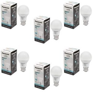 Panasonic 7W B22 LED Cool Day Light Bulb, Pack Of 6