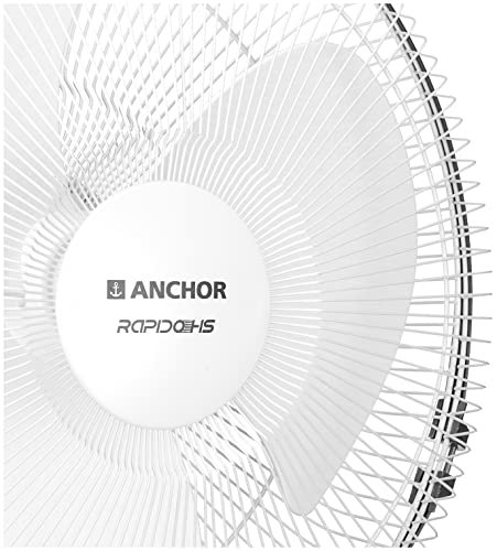 Anchor by Panasonic Rapido High Speed Pedestal Fan | 400 mm High Speed Pedestal fan (2 Yrs Warranty) (Grey, 1 Piece) - Image 4