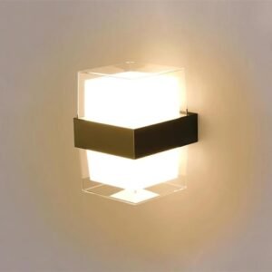 GlowRight 10W Led Wall Light for Home Decoration β Up Down 2-Way LED Wall Lamp | Outdoor Fancy Wall Lights for Balcony,Gate,Elevation,Garden,Patio | Decorative Wall Mount Light -Pack of 1